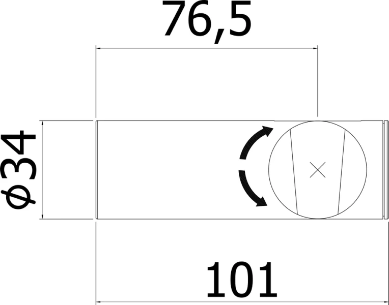 Держатель для ручного душа Paffoni поворотный - фото 2