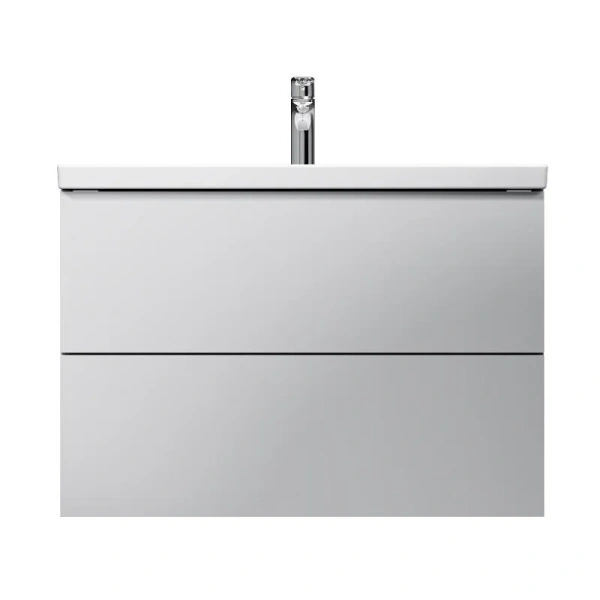 Тумба под раковину подвесная Am.Pm Gem 80 см белый глянец