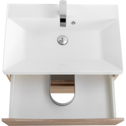 Тумба под раковину подвесная BelBagno Marino 70 см rovere bianco, светло-коричневая - фото 7