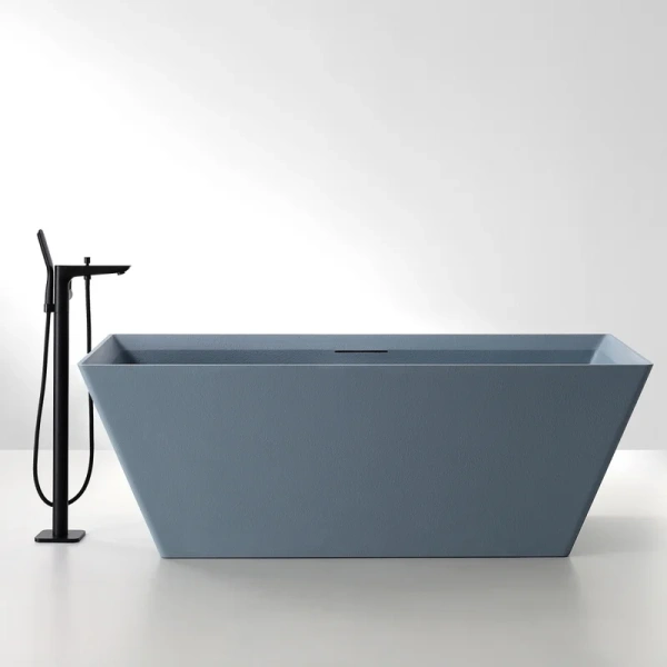 Ванна из искусственного камня Abber Berlin 170x75 см серая, искусственный камень - фото 2