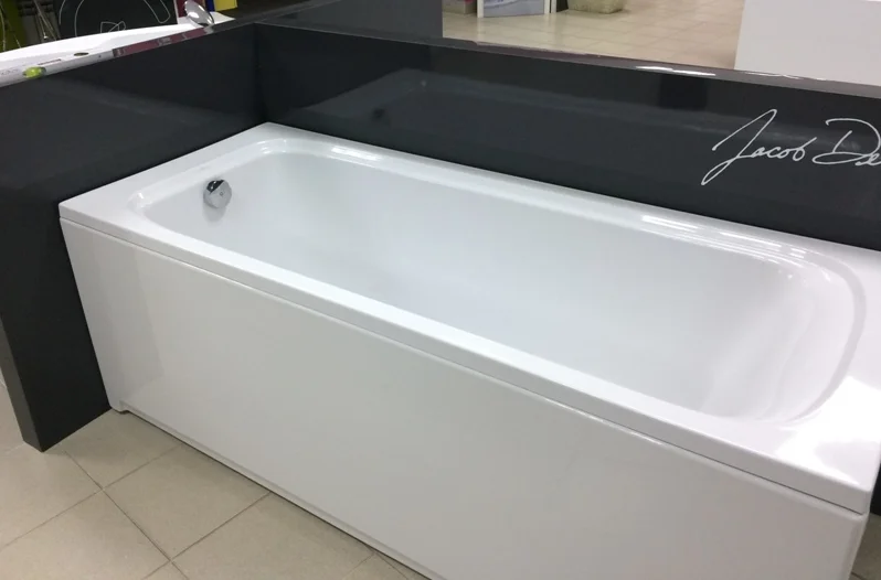 Ванна из искусственного камня Flight Jacob Delafon Elite 170х70 см с ножками, современныe, hi-tech - фото 3