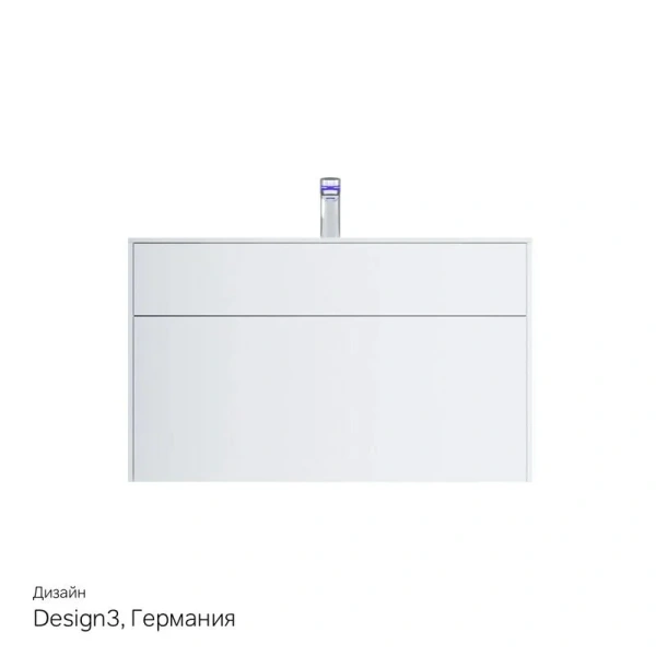 Тумба с раковиной подвесная Am.Pm Inspire 2.0 M50AFHX1003 100 см с тремя ящиками, современная, hi-tech - фото 3