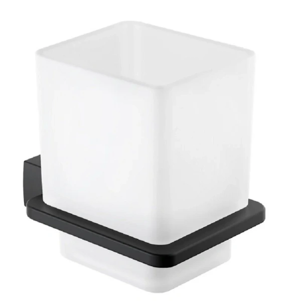 Стакан для ванной Timo Torne черный - фото 1