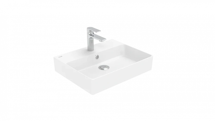 Раковина Creavit Volga 50 см белая - фото 1