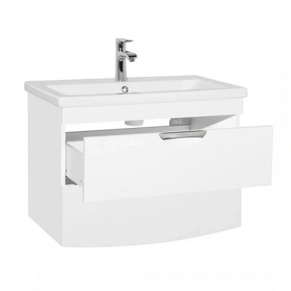 Тумба с раковиной подвесная Style Line Жасмин-2 ЛС-000010037 80 см с ящиками - фото 3