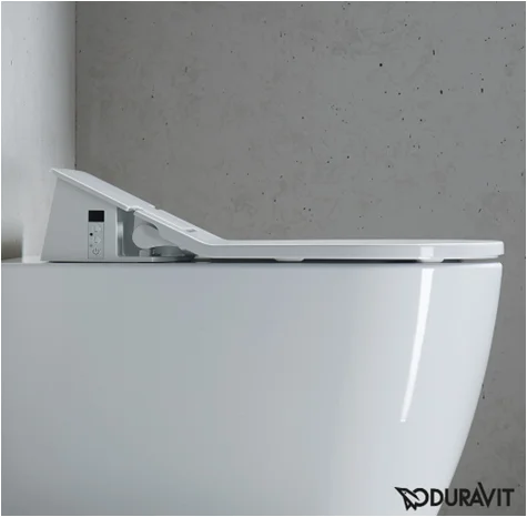 Унитаз подвесной Duravit ME by Starck SensoWash 252859, c функцией биде - фото 6