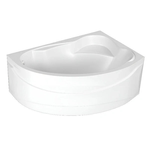 Ванна акриловая 1MarKa Catania 01кт1610лкс2+/01кт1610пкс2+, 160 x 105 см, левая/правая, цвет белый - фото 3