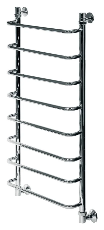 Полотенцесушитель водяной Ника Quadro 120x50 см хром - фото 2