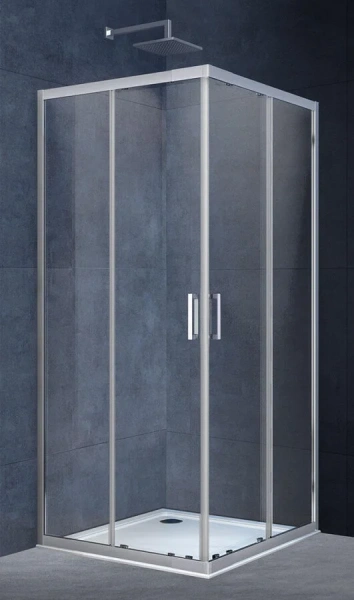 Душевой уголок Vincea Rapid VSS-3R90/10 100x100 см хром - фото 1