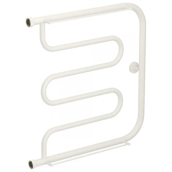 Полотенцесушитель водяной Сунержа Лира+ 60x60 см матовый белый - фото 1