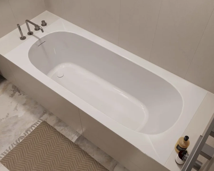 Ванна акриловая Vincea VBT-710-1700, 170 x 75 см, белая - фото 4