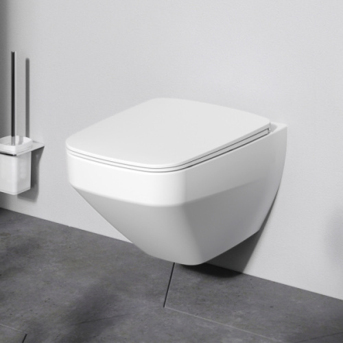 Унитаз подвесной Am.Pm Inspire 2.0 с сиденьем микролифт белый матовый - фото 2
