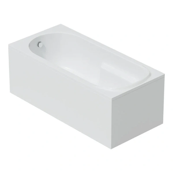 Ванна акриловая Corpa Nera Santi, CN05057WH, 160 х 75 см, цвет белый - фото 3