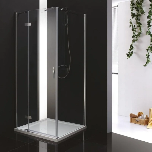 Душевой уголок Cezares Bergamo 100х100 см левый - фото 1