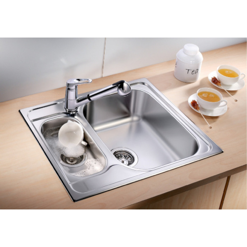 Мойка для кухни Blanco Tipo 6 Basic 60.5 см сталь матовая - фото 3