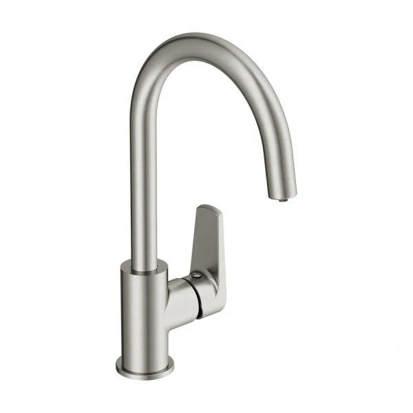 Смеситель для кухни Cersanit Moduo сатин, однорычажные, двухрычажные - фото 8