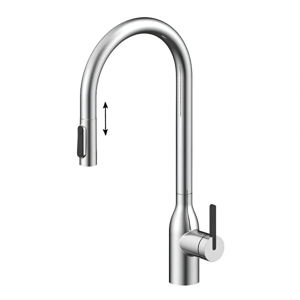Смеситель для питьевой воды Paulmark Universal нержавеющая сталь - фото 1