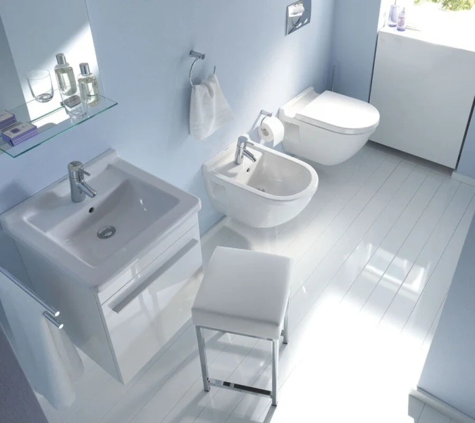 Унитаз подвесной Duravit Starck 3 белый, по запросу - фото 9