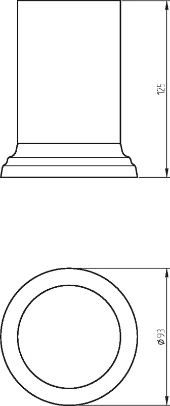 Стакан для ванной Migliore Fortuna 27671 высокий - фото 3