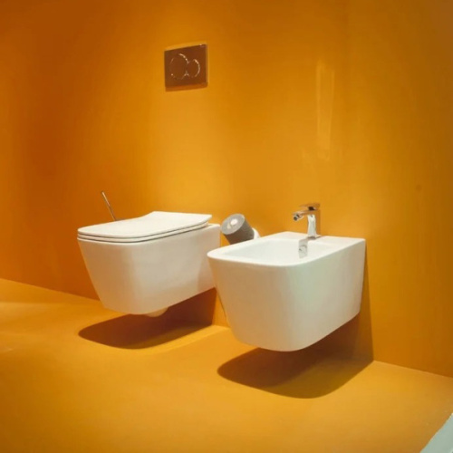 Унитаз подвесной ArtCeram A16 белый, без бачка, со скрытым бачком - фото 3