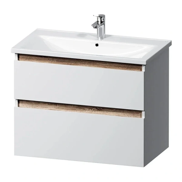 Тумба с раковиной подвесная Am.Pm X-Joy M85AFHX0802 80 см с двумя ящиками - фото 4