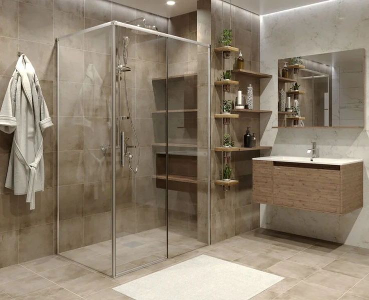 Душевой уголок Grossman Fly 100x70 см прямоугольный, современные, hi-tech - фото 3