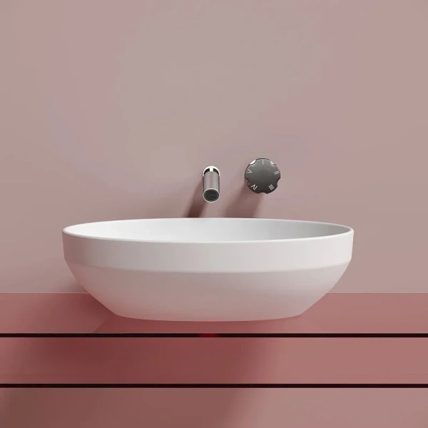 Раковина Ceramica Nova Element 50 см белая матовая, в форме чаши, круглой формы - фото 5