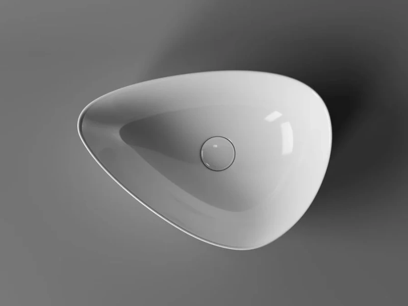 Раковина Ceramica Nova Element 45,5 см ассиметричная, накладные (на столешницу), пристенные - фото 3