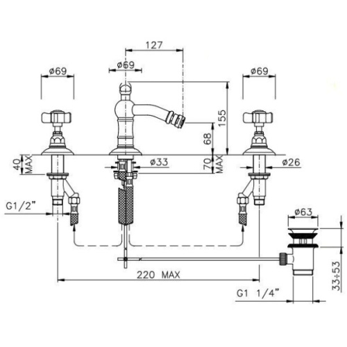 Схема, для биде - фото 2