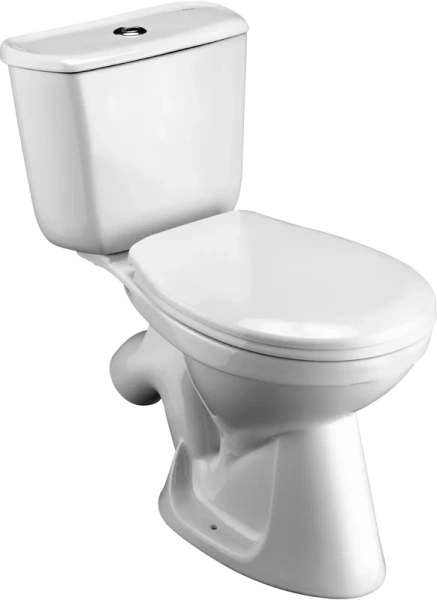 Унитаз компакт Santek Бриз с диагональным выпуском - фото 1