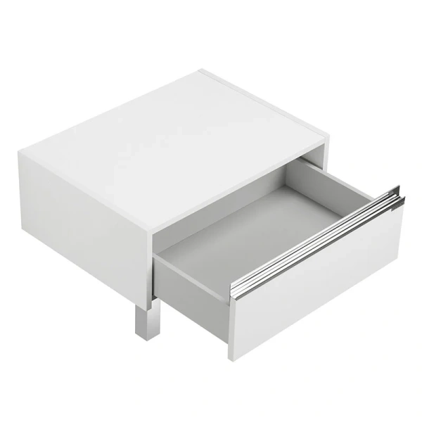 Тумба напольная Акватон Капри 60 см белый глянец, пристенные - фото 5