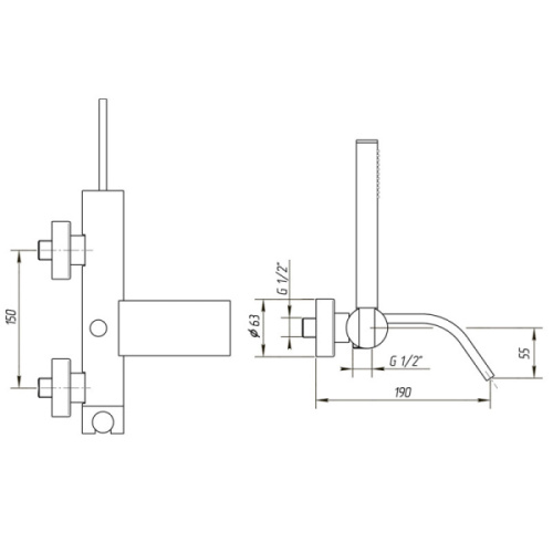 Смеситель для ванной Migliore Tor ML.TOR-9002 - фото 4