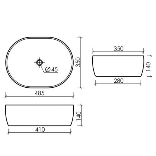 Схема, в форме чаши, круглой формы - фото 5