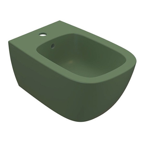 Биде подвесное Globo Genesis белое матовое - фото 3