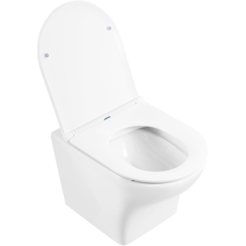 Унитаз подвесной Belbagno Kraft BB064CHR безободковый - фото 2