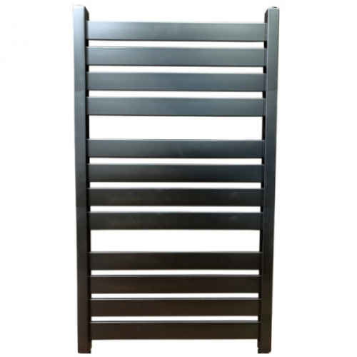 Полотенцесушитель водяной Ника Modern 100x50 см черный матовый - фото 1