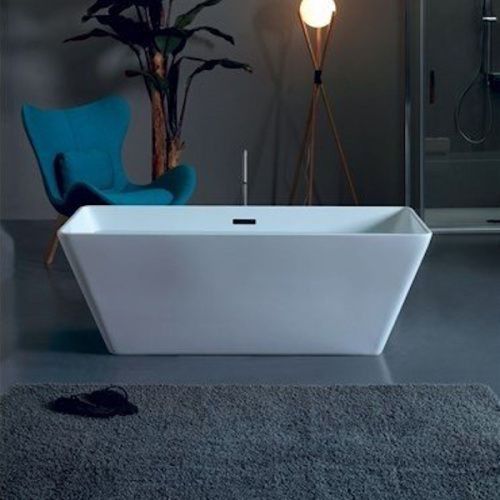 Ванна акриловая свободностоящая Kerasan Ego 743101 160х70 см  - фото 2