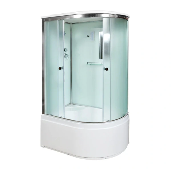 Душевая кабина Deto D120S 120х80 см с освещением, с раздвижными дверьми - фото 6