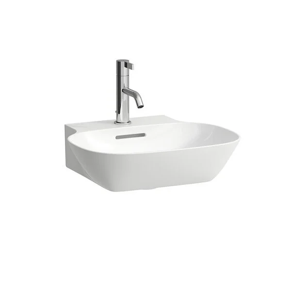 Раковина Laufen Ino 45 см с отверстием для смесителя, с переливом - фото 1