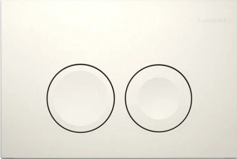 Клавиша смыва Geberit Delta 21 115.125 кнопки круглые - фото 1