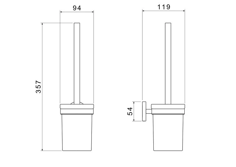 Ершик Акватек Европа золото шлифованное - фото 2