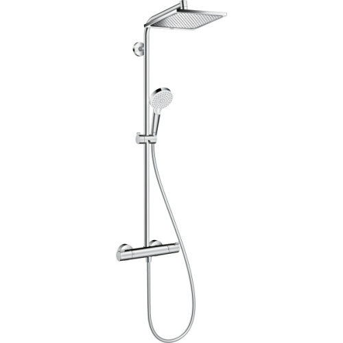 Душевая стойка Hansgrohe Crometta E с термостатом - фото 1