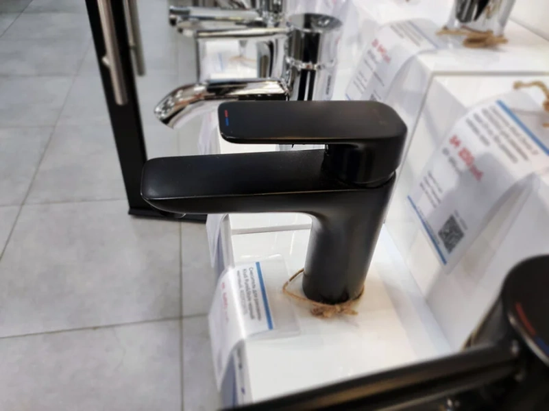 Смеситель для раковины Kludi Pure&Style черный матовый, черные - фото 4