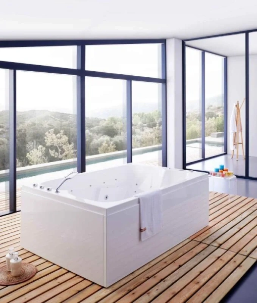Ванна гидромассажная SSWW A1905 CGSP, 180 x 120 см, с подсветкой, белая - фото 3