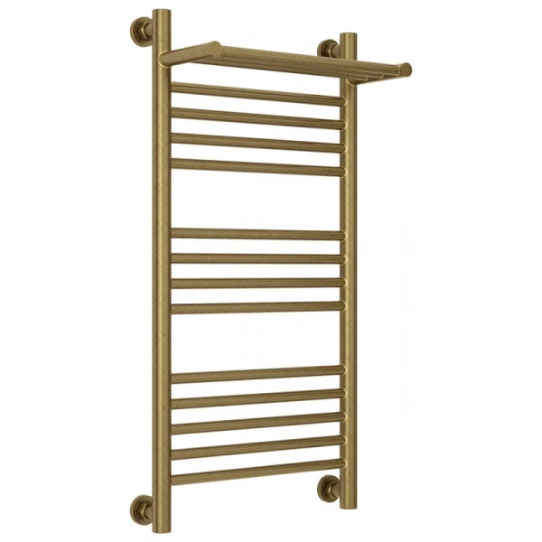 Полотенцесушитель водяной Сунержа Богема+ 40x80 см состаренная бронза - фото 1