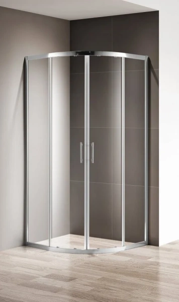 Душевой уголок Cezares Momento 100x100 см стекло прозрачное - фото 1