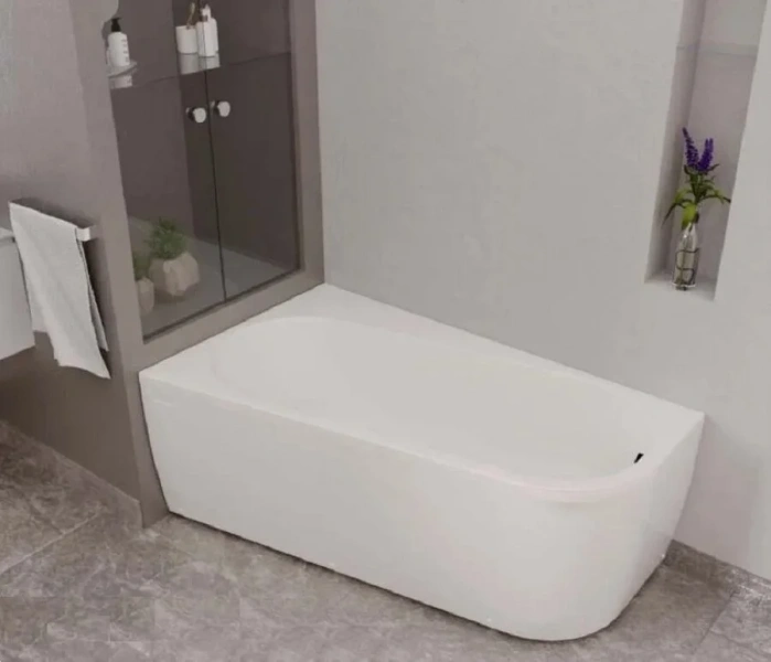 Гидромассажная ванна Радомир Вальс Прима 1-83-2-1-0-352/1-83-2-2-0-352, 160 x 95 см, L/R, рама-подставка, фронтальная панель, слив-перелив, гидромассаж Люкс хром КУ 400, датчик уровня воды, turbo pool, озонатор, хромотерапия, радио, массаж спины, ступней,, с гидромассажем - фото 5