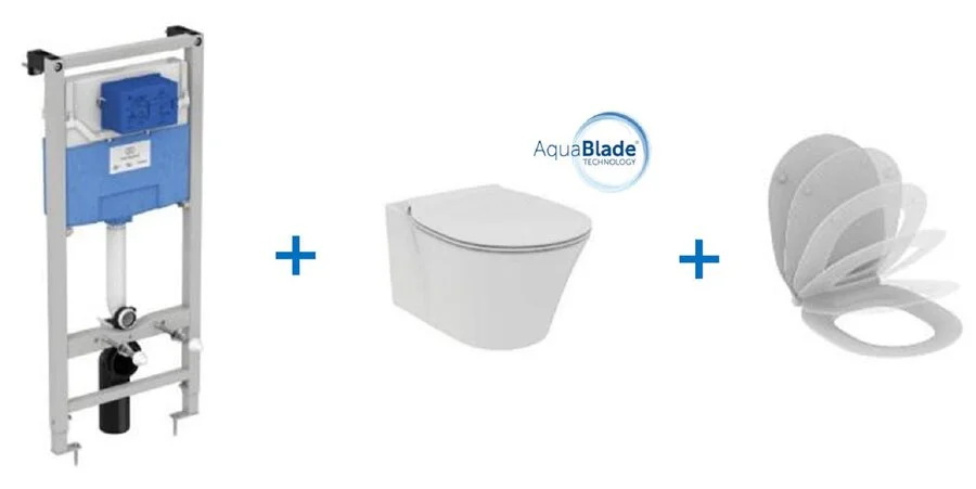 Унитаз с инсталляцией Ideal Standard ProSys Connect Air с технологией AquaBlade - фото 2