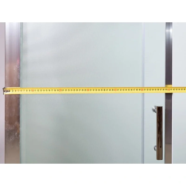 Душевая кабина Deto EM 160x85 см с высоким поддоном, со стеклянными задними стенками - фото 7