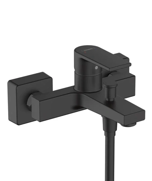 Смеситель для ванны Hansgrohe Vernis Shape матовый черный - фото 1